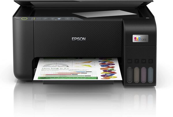 Multifuncional Epson EcoTank L3250 - Tanque de Tinta Colorida, Wi-Fi Direct, USB, Bivolt